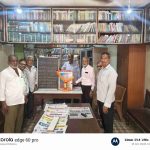 मनमाड येथील मुस्लिम लायब्ररीमध्ये वाचन प्रेरणा दिन उत्साहात साजरा; डॉ. ए. पी. जे. अब्दुल कलाम यांना अभिवादन